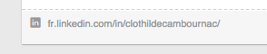 linkedin url perso