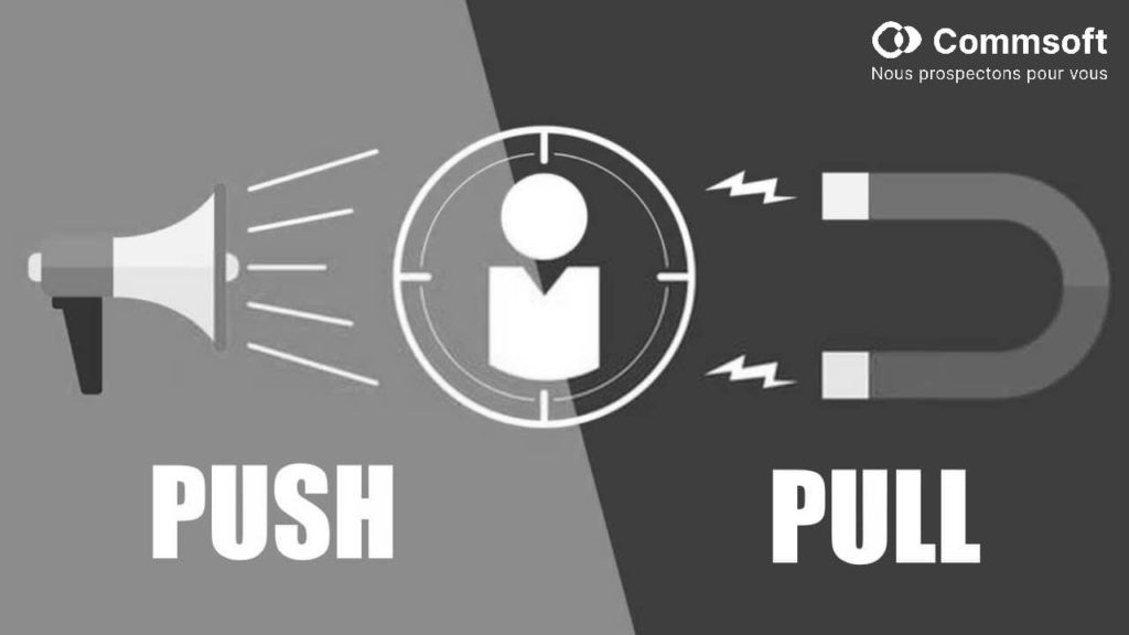 Abécédaire de la prospection P, comme Push & Pull. Comment utiliser cette technique marketing dans votre prospection ?