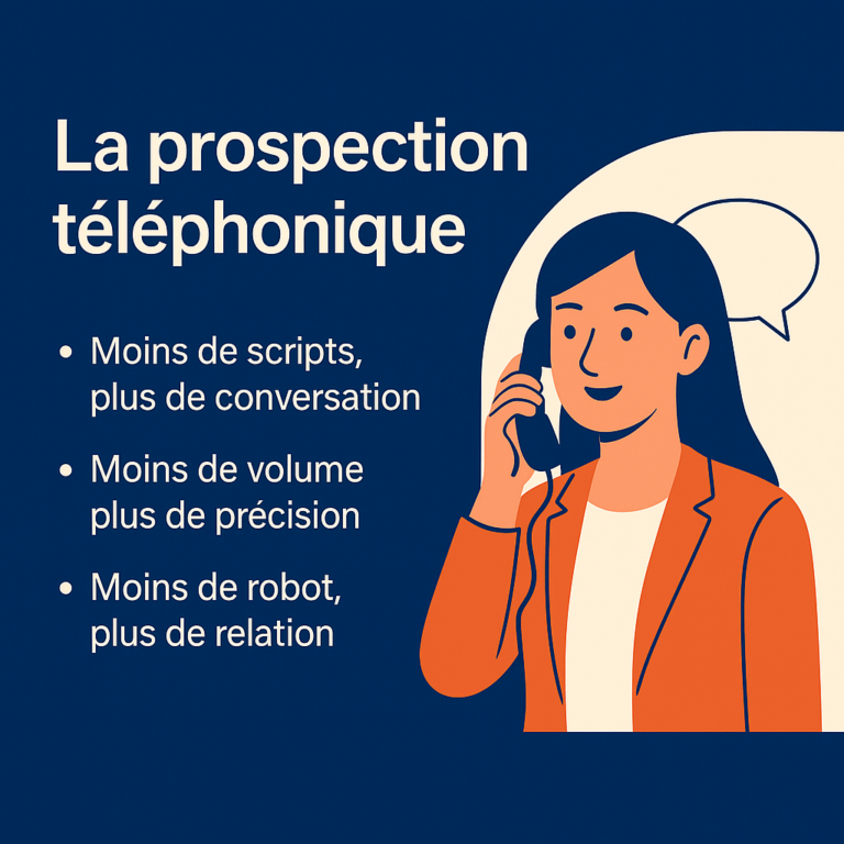 Pourquoi la prospection téléphonique reprend du galon face à la prospection par email et LinkedIn ?