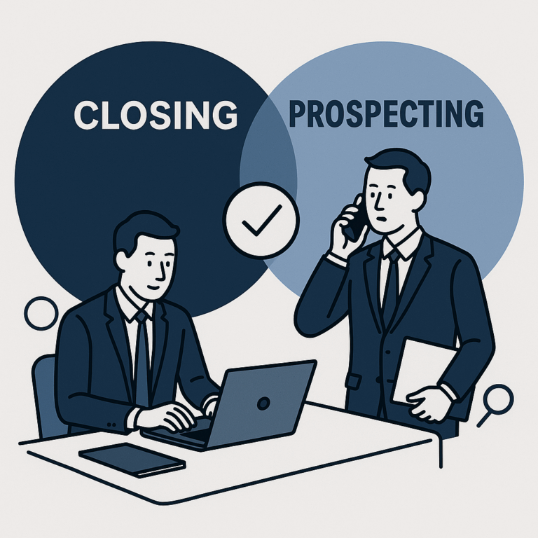 Pourquoi vos commerciaux doivent se concentrer sur la vente et pas sur la prospection ?