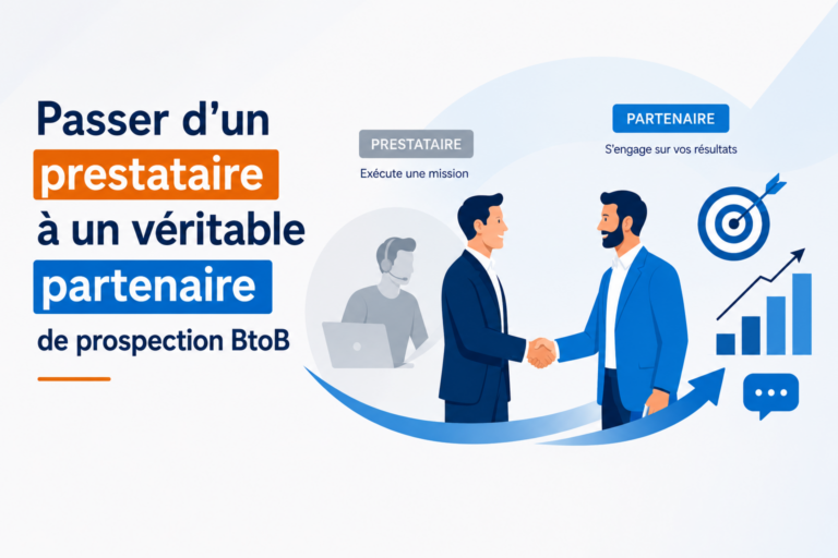 Passer d’un prestataire à un véritable partenaire de prospection